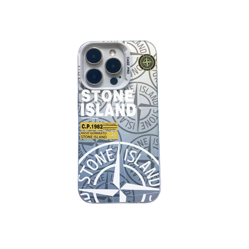 Coque Stone Island - Blanc