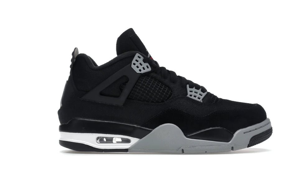 AJ 4 Retro - Canvas Noir