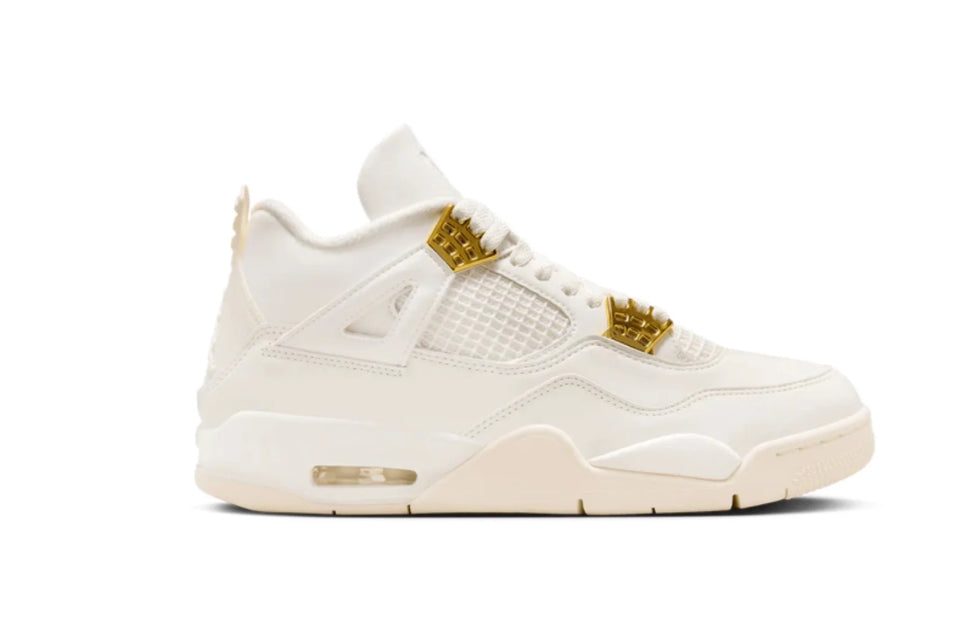 AJ 4 Retro - Or Métallique