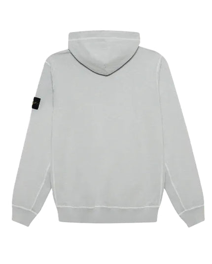 Sweat zippé Stone Island gris clair