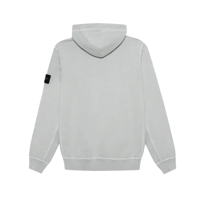 Sweat zippé Stone Island gris clair