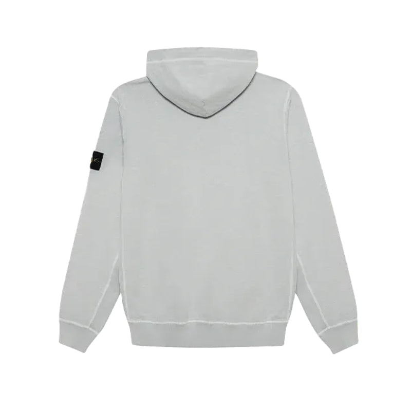 Sweat zippé Stone Island gris clair
