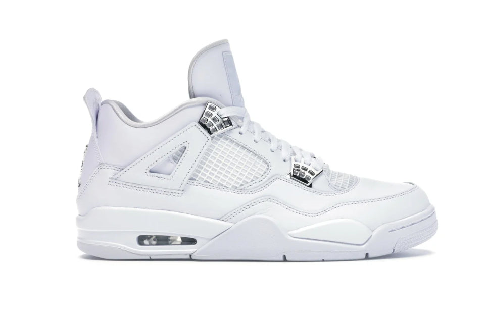 AJ 4 Retro - Argent Pur
