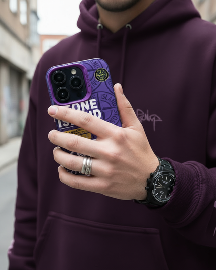 Coque Stone Island - Violet