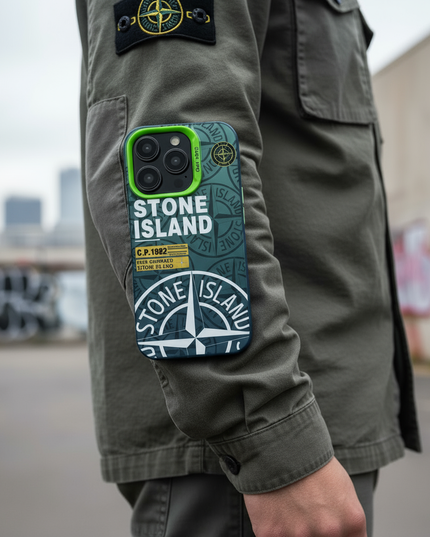 Coque Stone Island - Vert