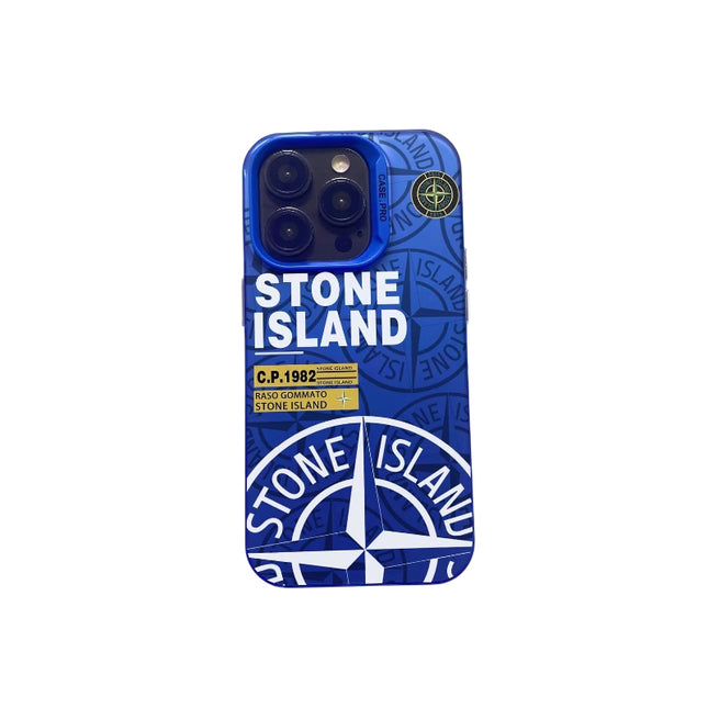 Coque Stone Island - Bleu