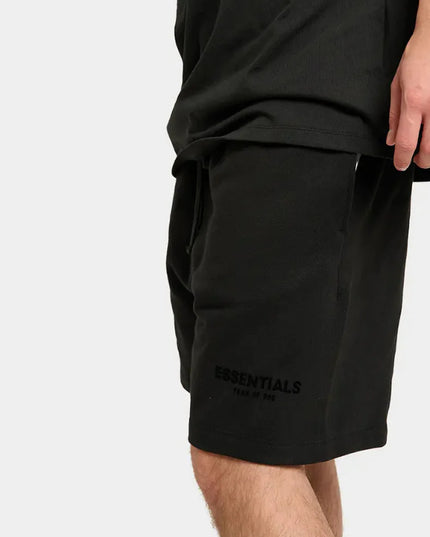 Short Fear of God Essentials Stretch Limo Noir