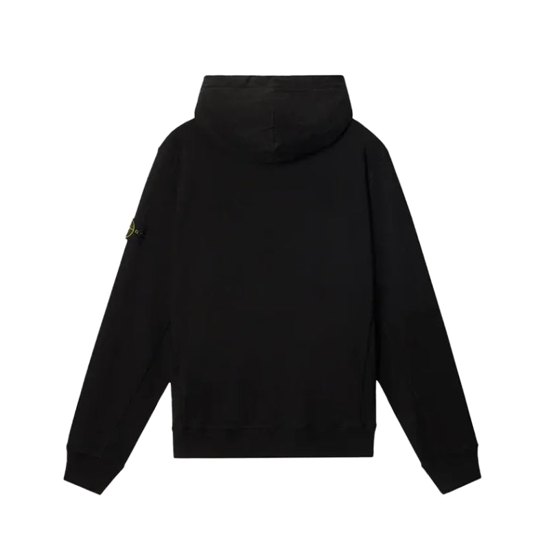 Sweatshirt zippé Stone Island noir